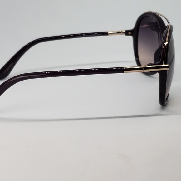 Tom Ford Butterfly Violet Glasses w Gold - Picture 5 of 8